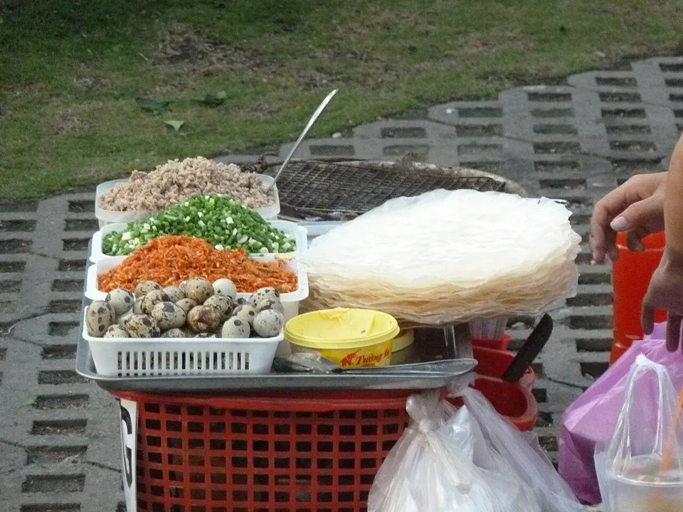 Уличная кухня Хошимина