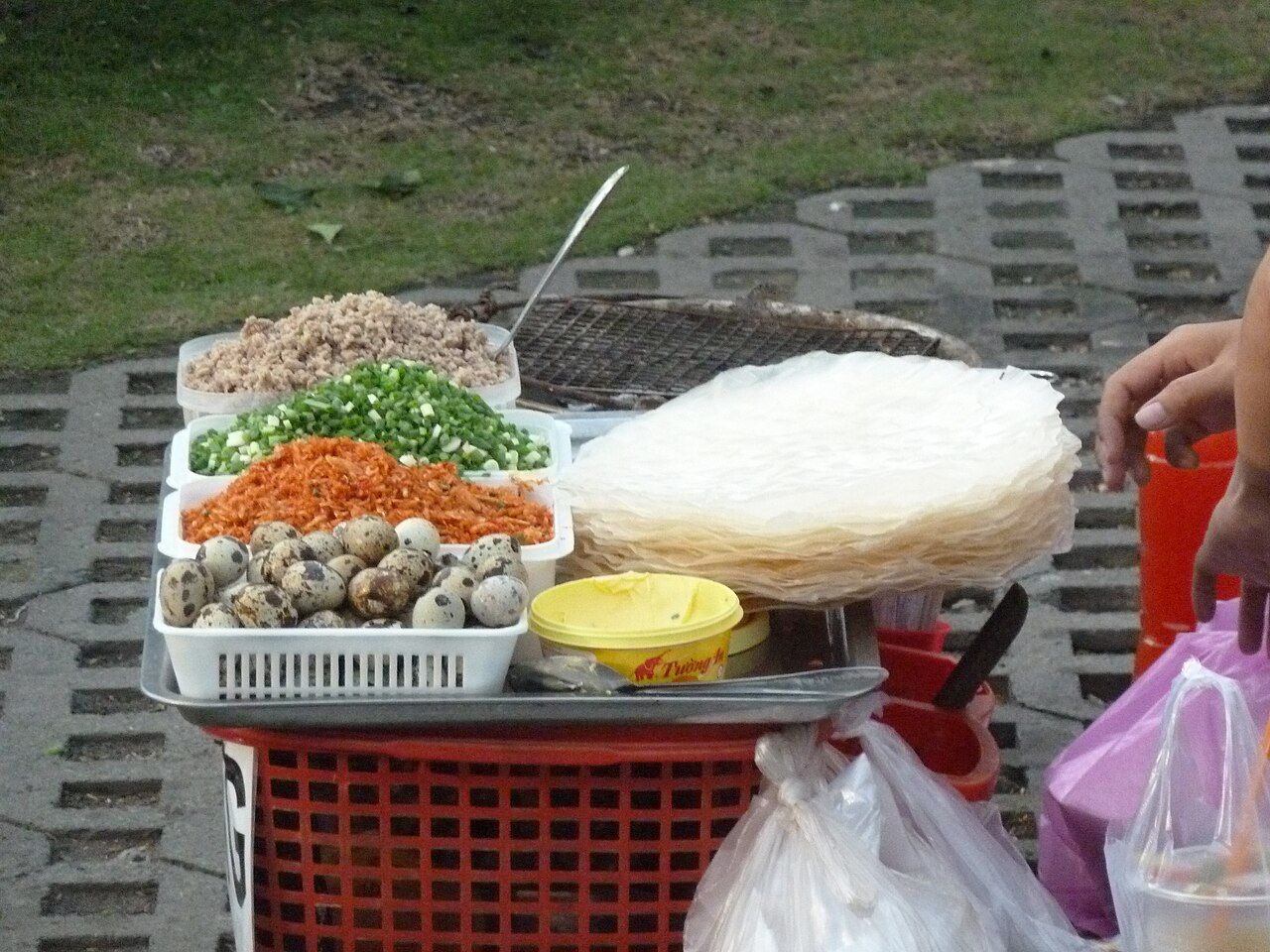 Уличная кухня Хошимина